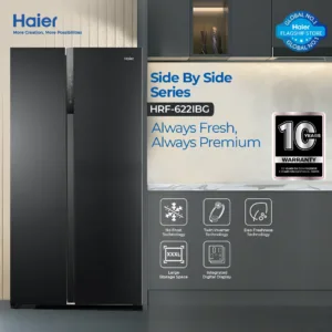 Haier Refrigerator SBS HRF-622IBG