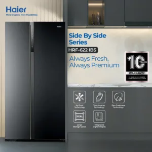 Haier Refrigerator SBS HRF-622IBS
