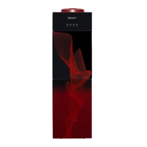 Orient Water Dispenser Crystal 3 Taps Red Glass Door Water Dispenser